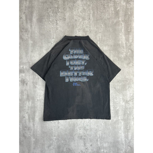 Vintage 90s No Fear The Older i Get The Better I Was Slogan T-Shirt Size XL