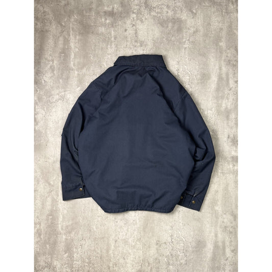 Vintage Big Bill Quilted Lined Lightweight Workwear Jacket Size 2XL Blue