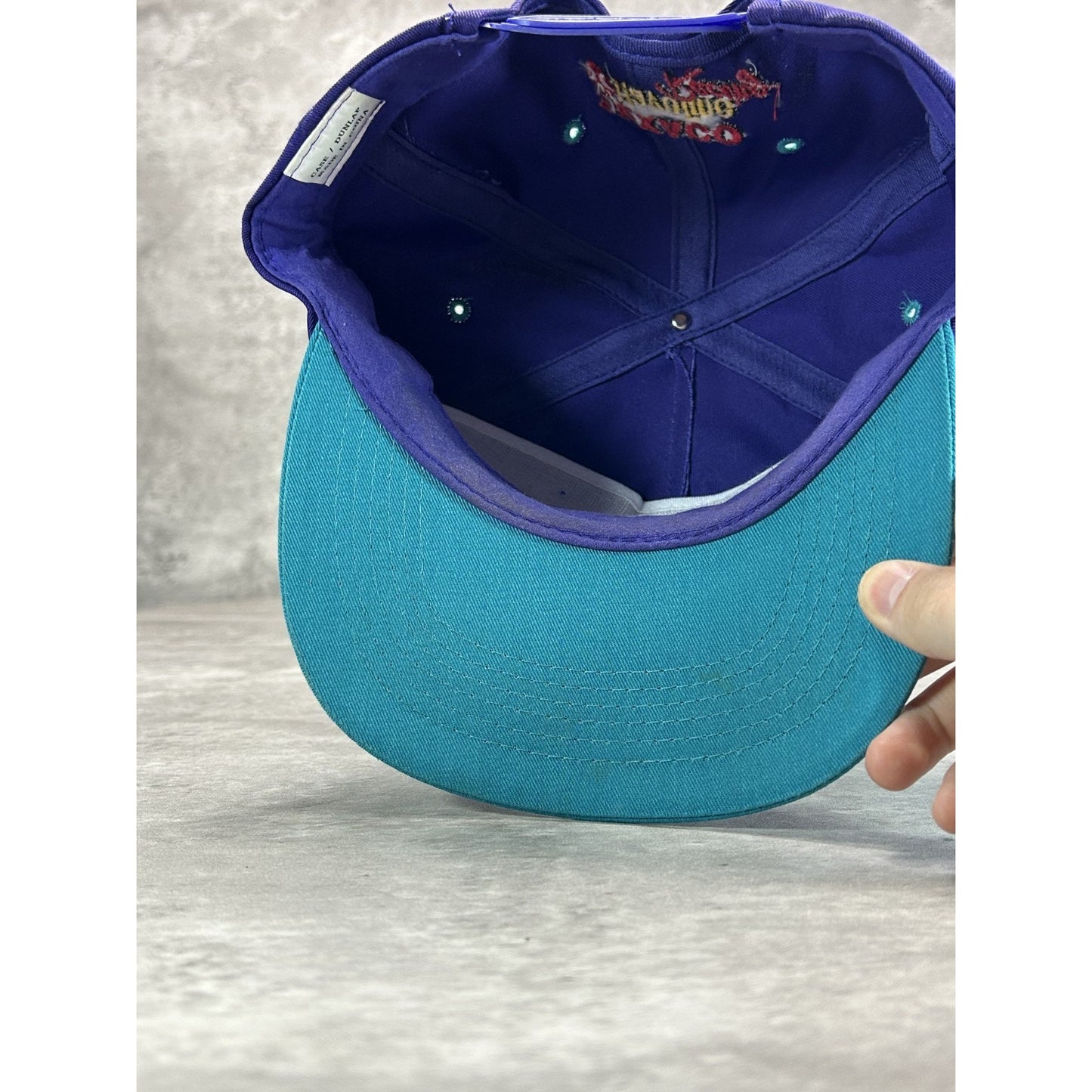 Vintage 1994 John Andretti #6 Nascar Racing Embroidered Snapback Hat OSFA