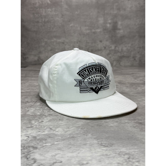 VTG 1991 Chicago White Sox MLB Comiskey Park Inaugural Year Snapback Hat OSFA