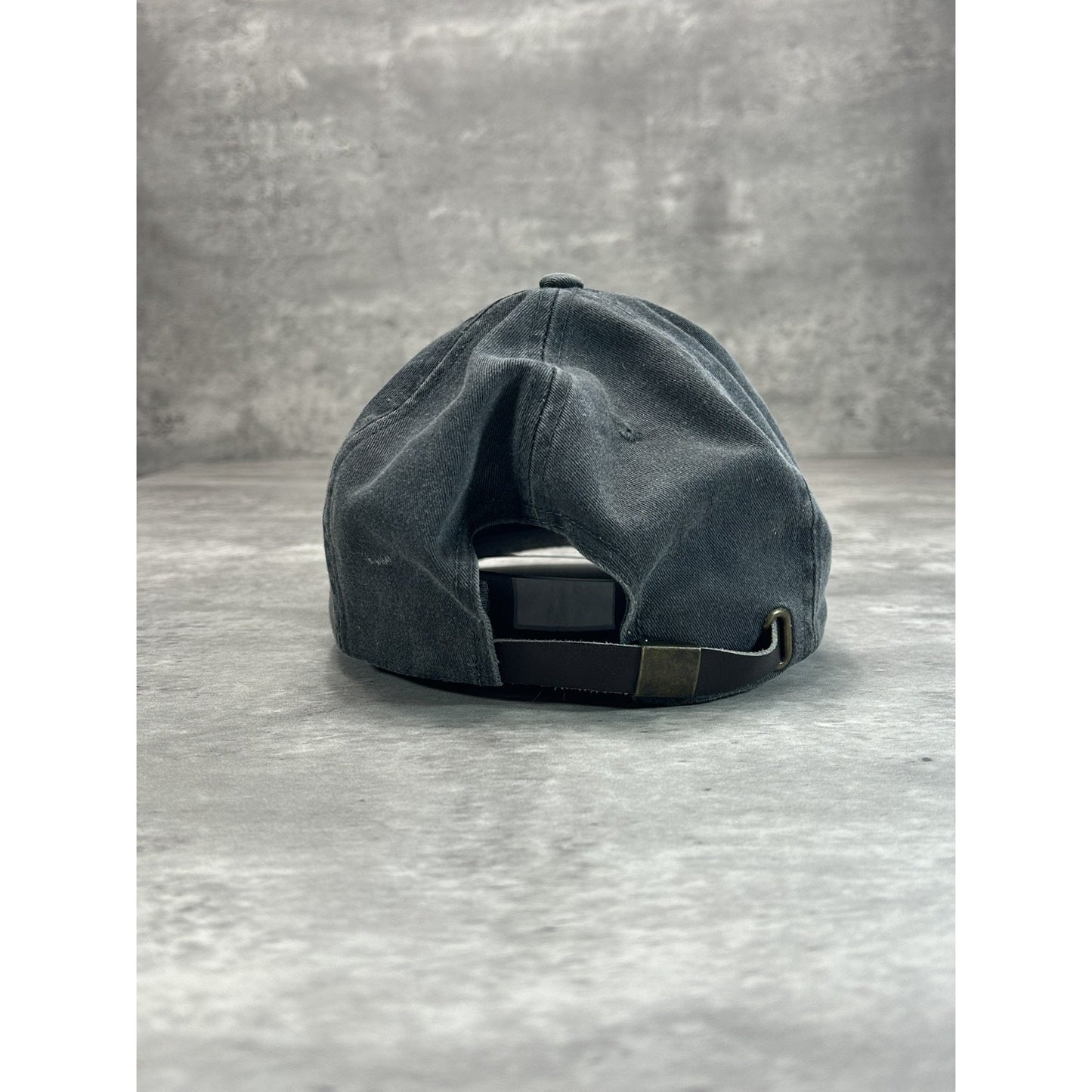 Vintage 90s Hasselblad Hot Stuff Embroidered Spellout Camera Strapback Hat OSFA