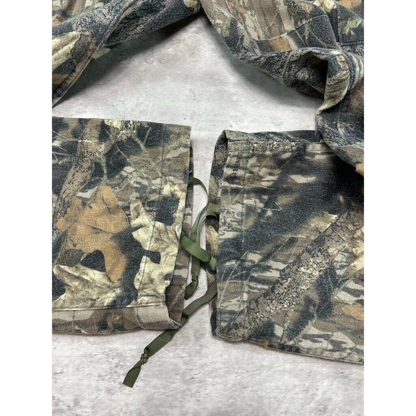Vintage Hunting Camo Multi Pocket Cargo Pants Size 34