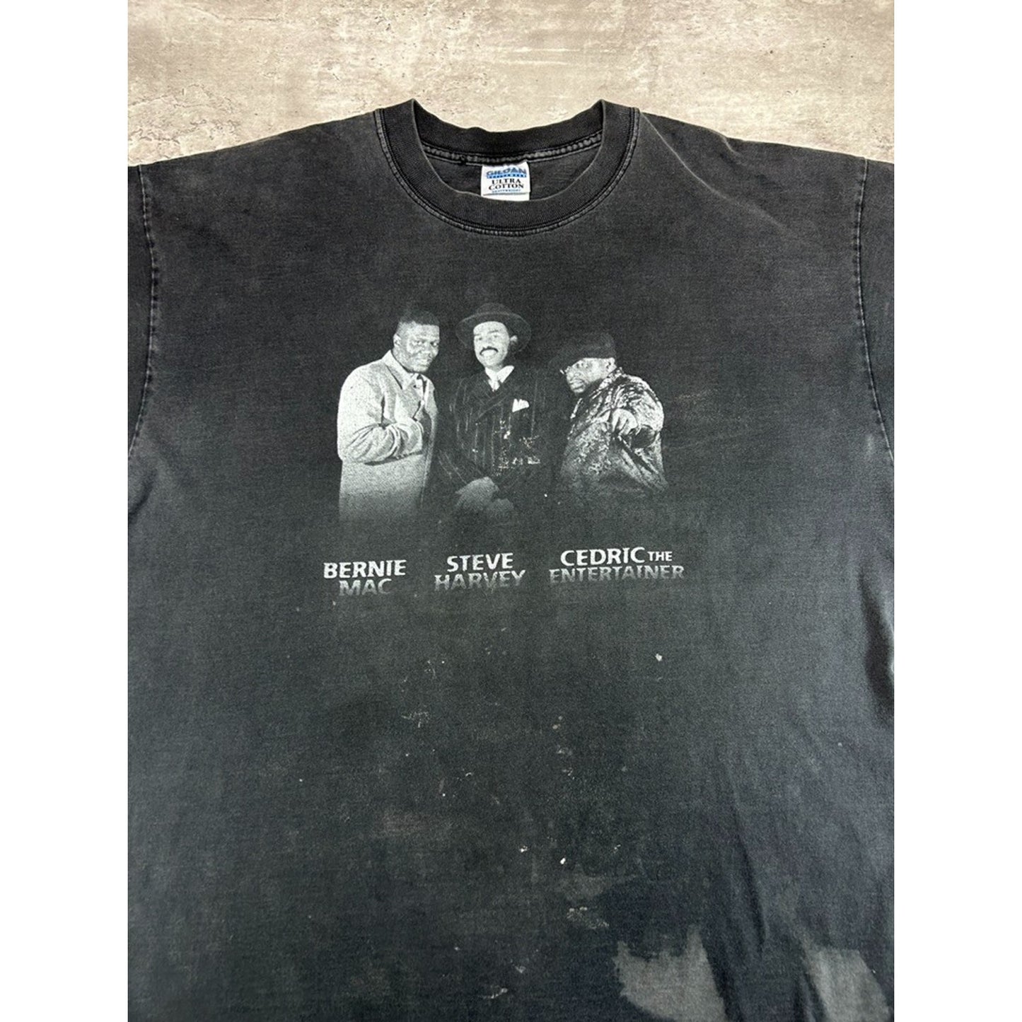 Vintage 1998 Kings Of Comedy Steve Harvey Bernie Mac Tour T-Shirt Size XXL