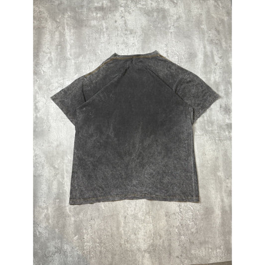 Vintage 1997 Harley Davidson Cafe Bald Eagle Graphic Spellout T-Shirt Size XL