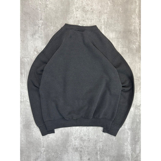 Vintage 90s Buffalo Sabres NHL Graphic Spellout Hockey Sweatshirt Size Medium