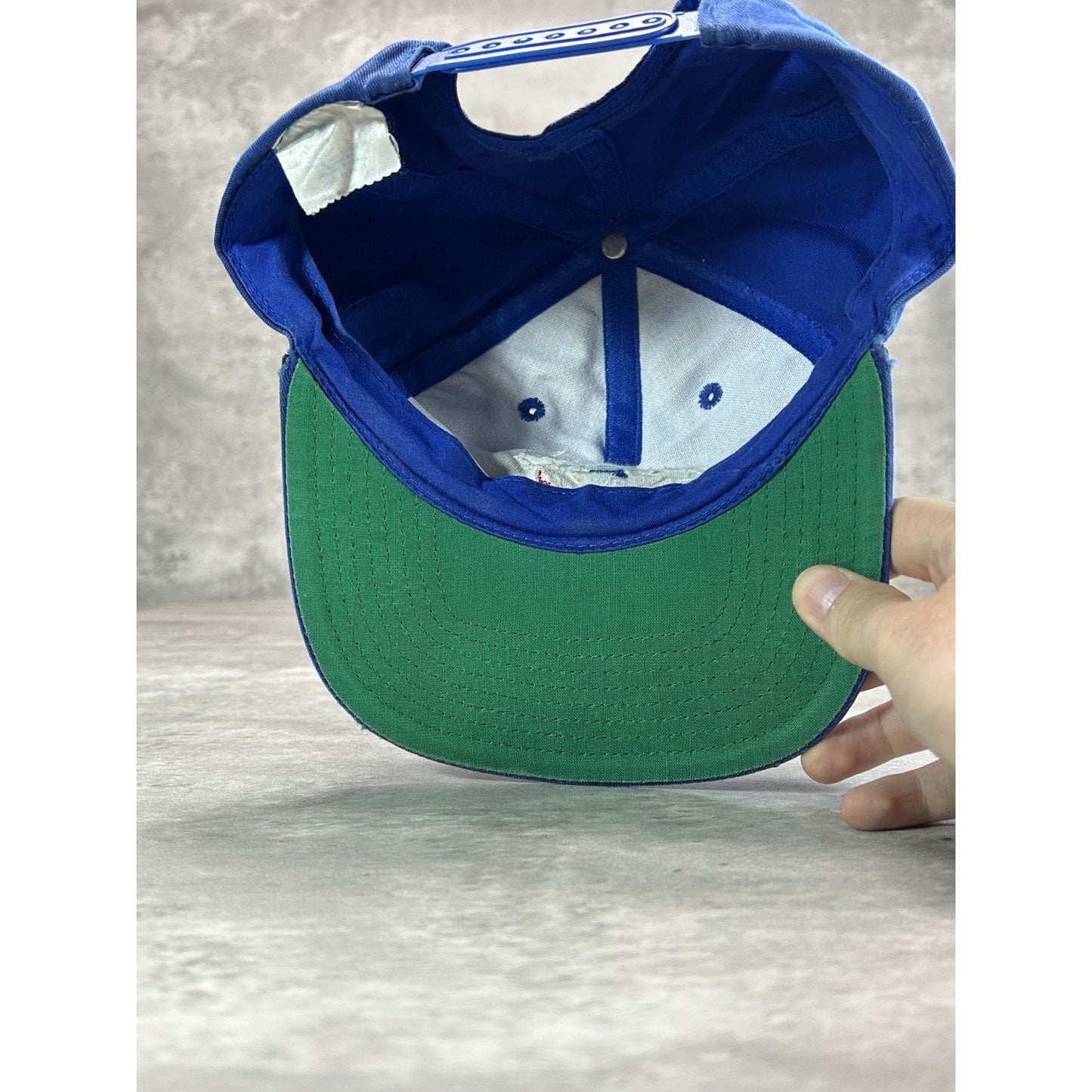 Vintage 90s Toronto Blue Jays MLB Embroidered Logo Snapback Hat OSFA Blue
