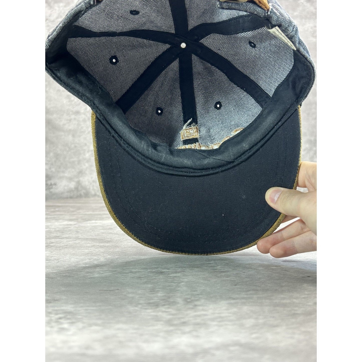 Vintage 90s Goodwrench Embroidered Spellout Strapback Hat OSFA