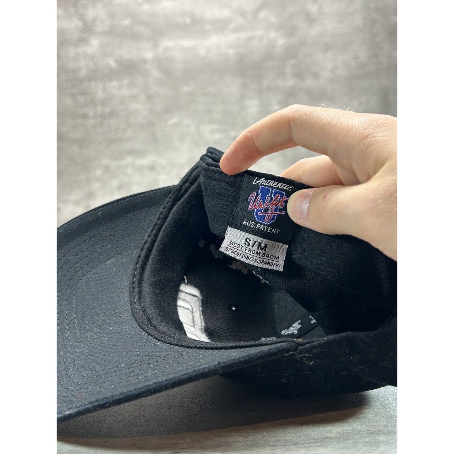 Vintage 90s Tool Embroidered Spellout Rock Music Band Fitted Hat Small