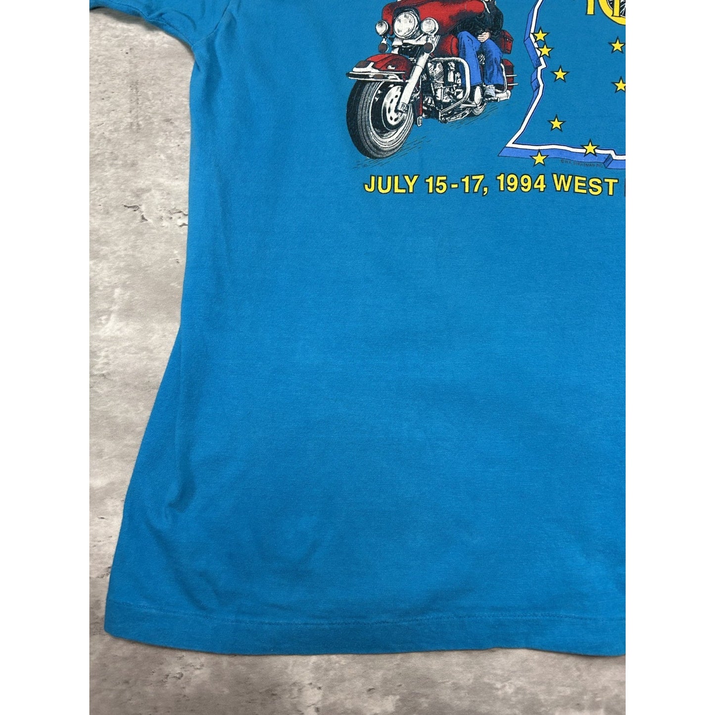 Vintage 90s Harley Davidson Owners Group Spellout Graphic T-Shirt Size XL