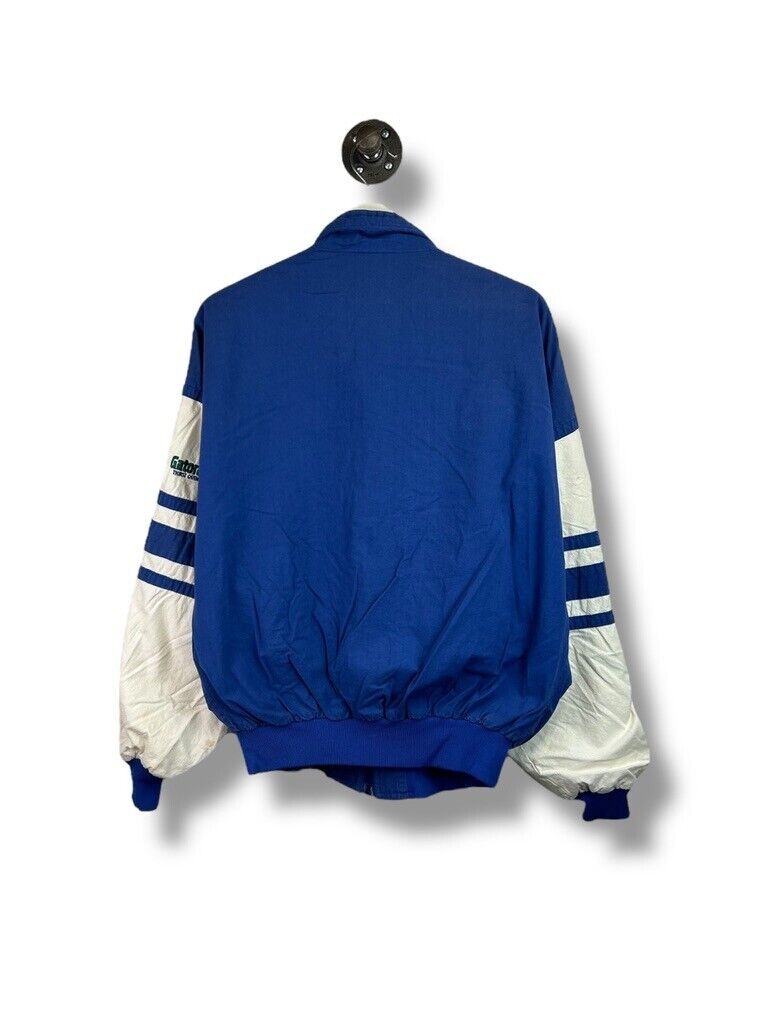 Vintage 90s Gatorade Full Zip Multi Pocket Cinched Jacket Size Large