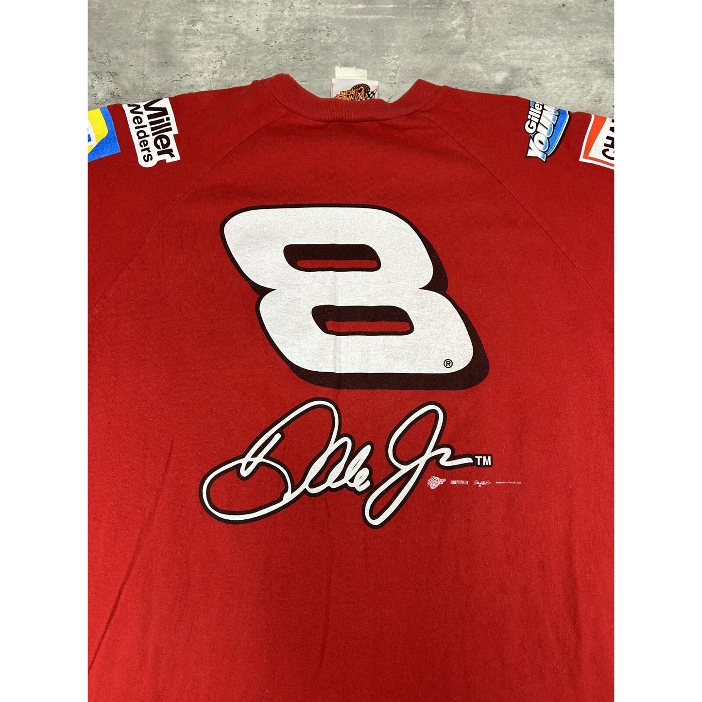 Vintage Dale Earnhardt Jr #8 Nascar Budwesier King Of Beers T-Shirt Size Large