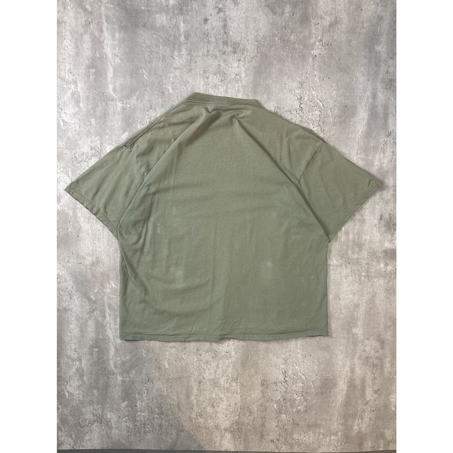 Vintage 90s Nike Tonal Big Graphic Swoosh Earth Tone T-Shirt Size 2XL