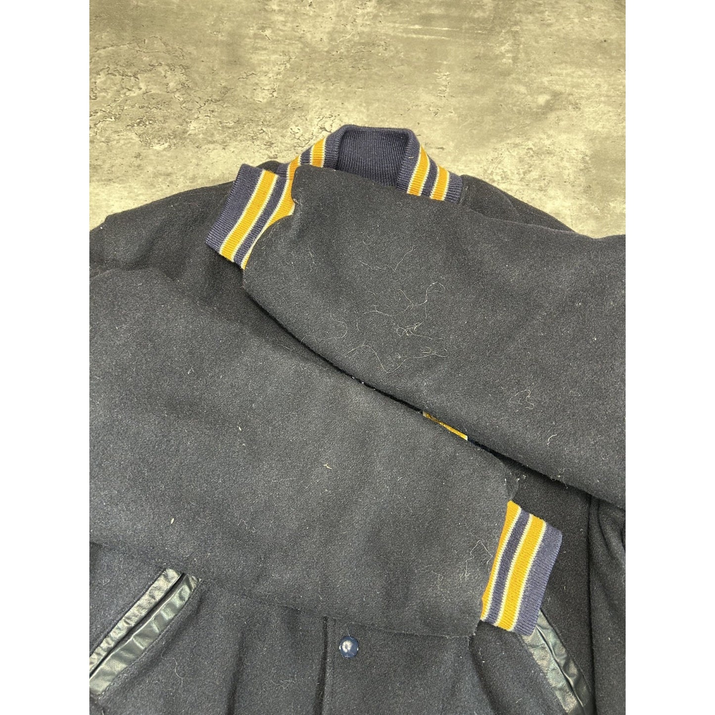 Vintage 90s Franklin Regional Embroidered Collegiate Varsity Jacket Size Medium