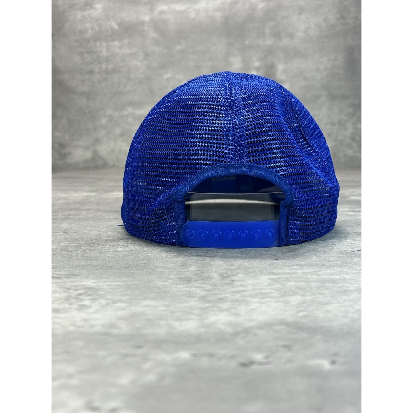 Vintage 80s/90s Labatt Fishing Embroidered Patch Snapback Hat OSFA Blue