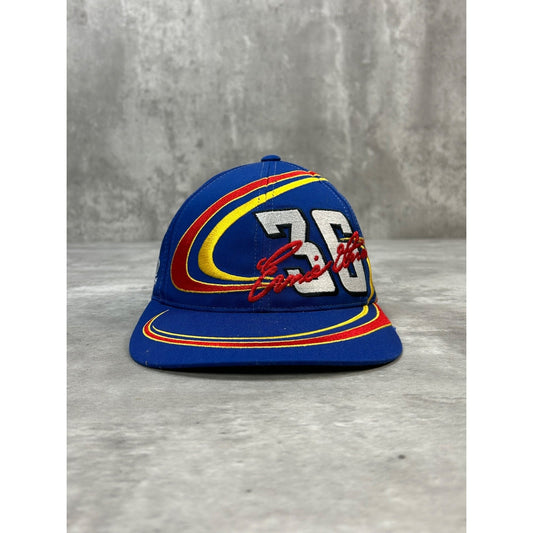 Vintage Ernie Irvine #33 NASCAR Embroidered Logo Athletic Strapback Hat OSFA
