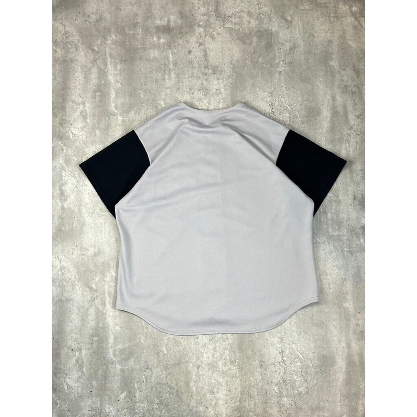 Vintage Kansas City Royals MLB Stitched Arc Spell Out Baseball Jersey Size XL