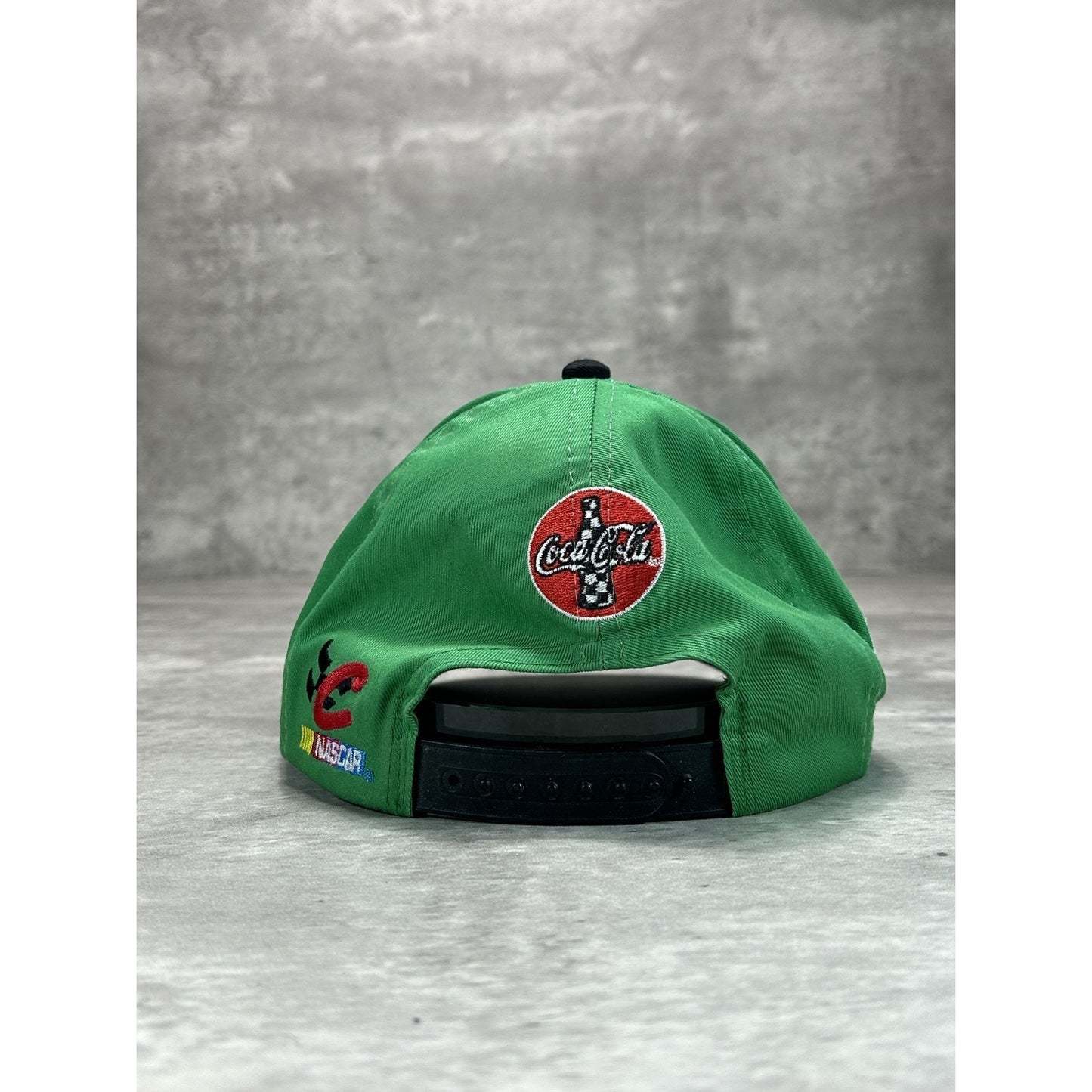 Vintage 90s Bobby Labonte #18 Nascar Interstate Racing Snapback Hat OSFA