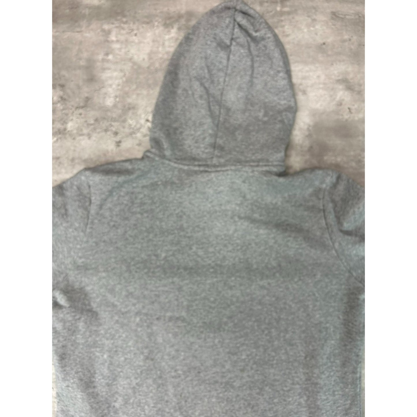 Vintage Womens 2000s Nike Tonal Swoosh Hooded Pullover Sweatshirt Size Large