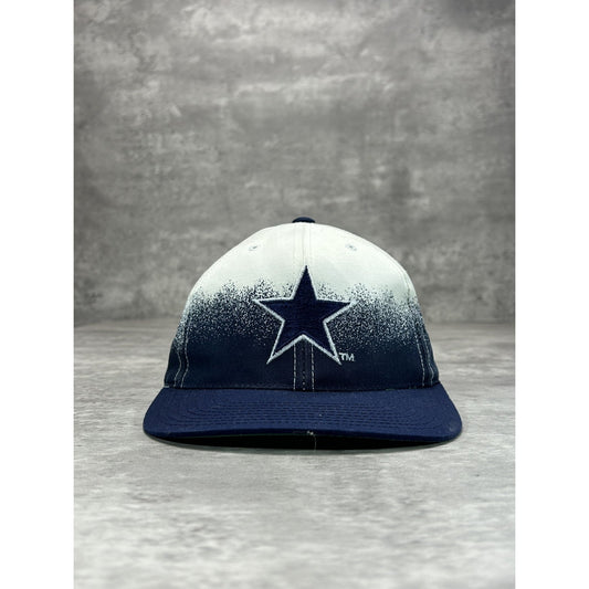 Vintage 90s Dallas Cowboys NFL Embroidered Logo Gradient Snapback Hat OSFA