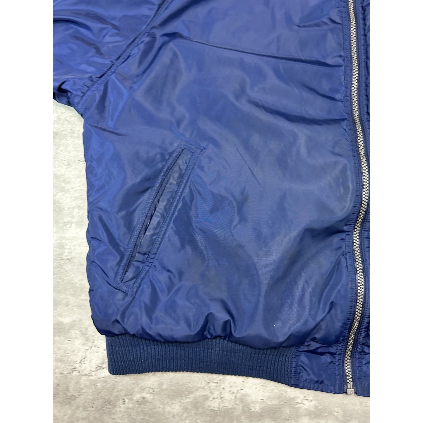 Vintage 90s Adidas Insulated Full Zip Hooded Reversible Jacket Size Large
