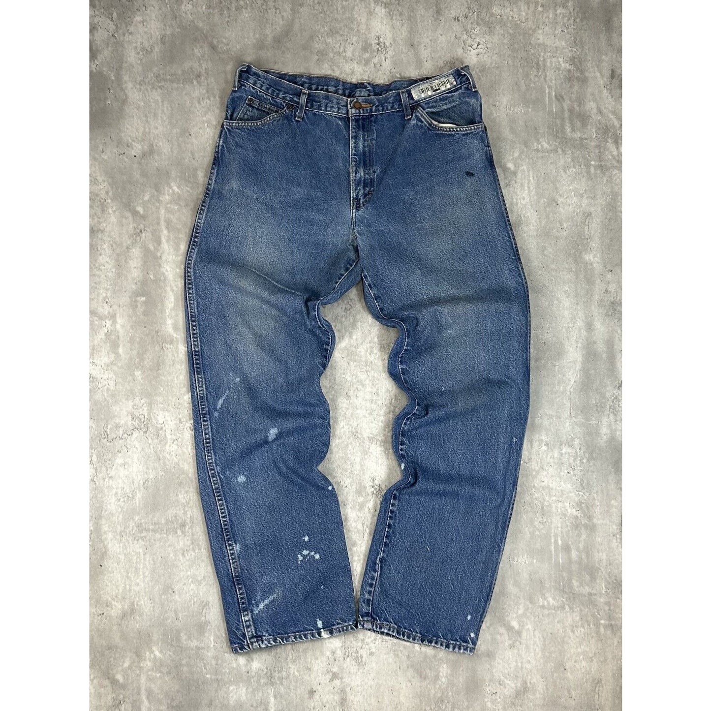 Dickies Dark Wash Denim Workwear Denim Pants Size 36 Blue