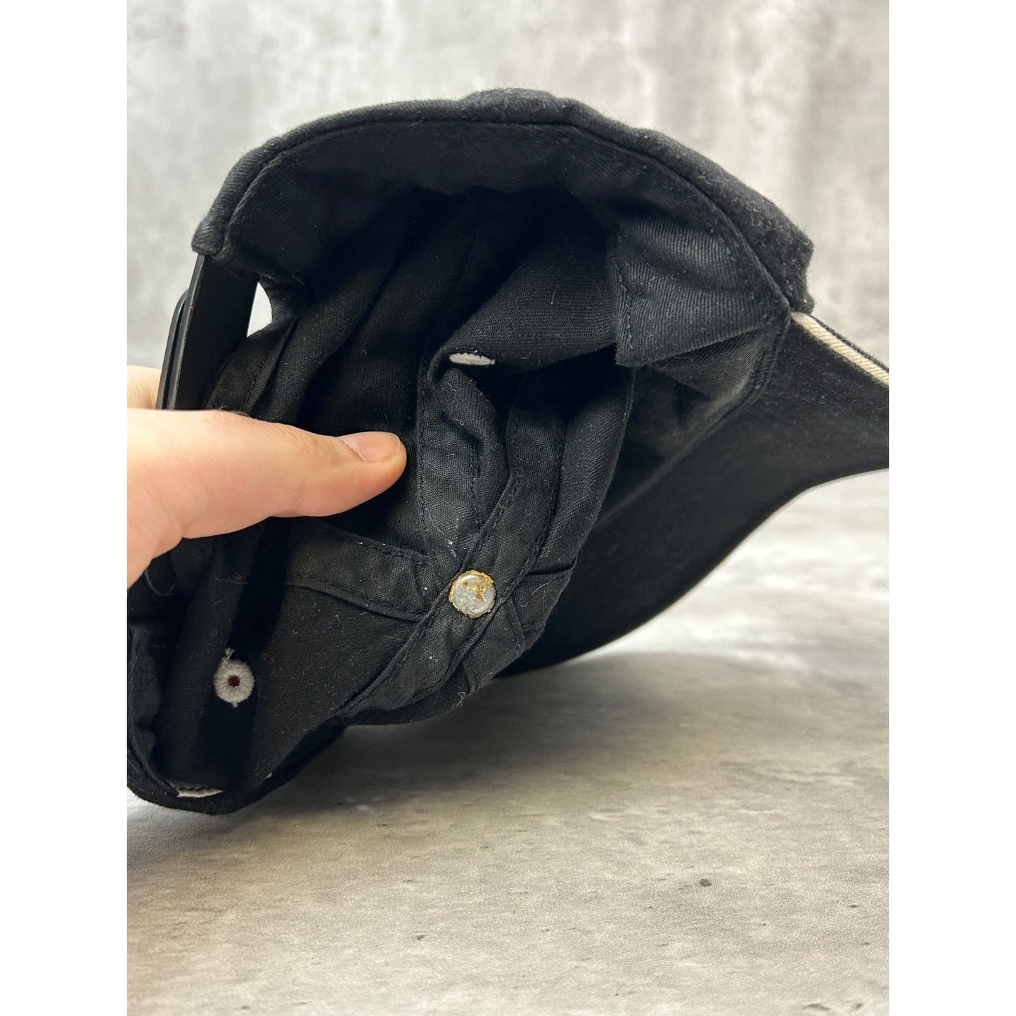 Vintage Remington Racing Embroidered Spellout Strapback Hat OSFA