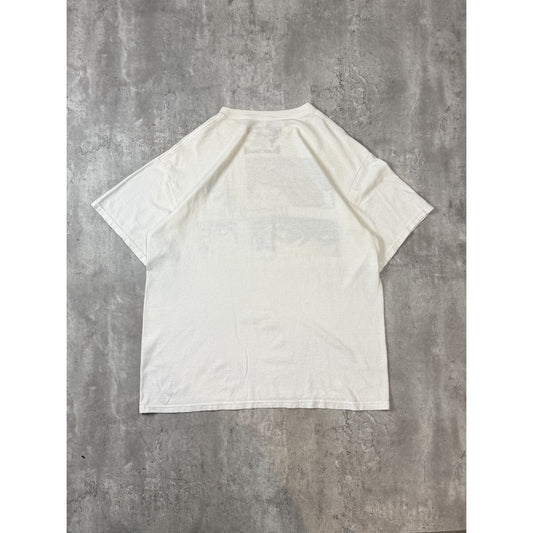 Vintage 2000s Deathnote L Character Graphic Anime Promo T-Shirt Size XL