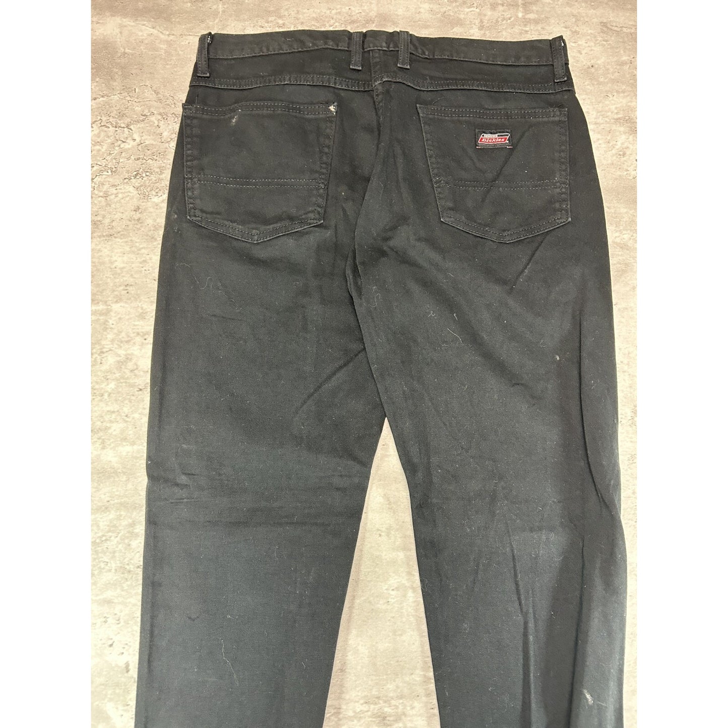 Dickies Slim Fit Lightweight Workwear Pants Size 33 Black