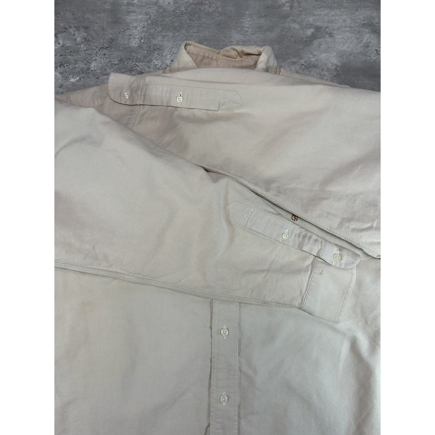 Vintage Polo Ralph Lauren Embroidered Pony Long Sleeve Button Up Shirt Sz XLT