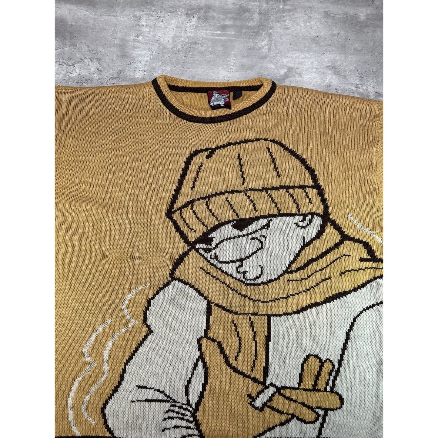 Vintage Y2K Southpole Cartoon Character Graphic Knit Sweater Size 2XL
