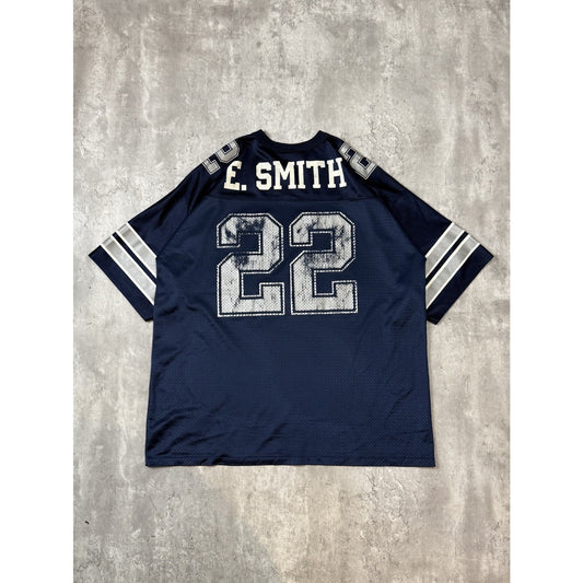 Vintage 90s Emmitt Smith #22 Dallas Cowboys NFL Logo Athletic Jersey Size XL