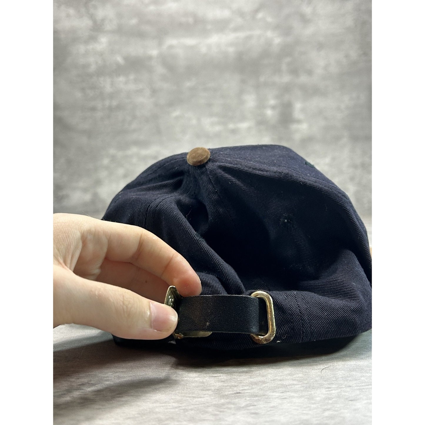 Vintage 90s Will Golf 4 Food Embroidered Comedy Slogan Strapback Hat OSFA