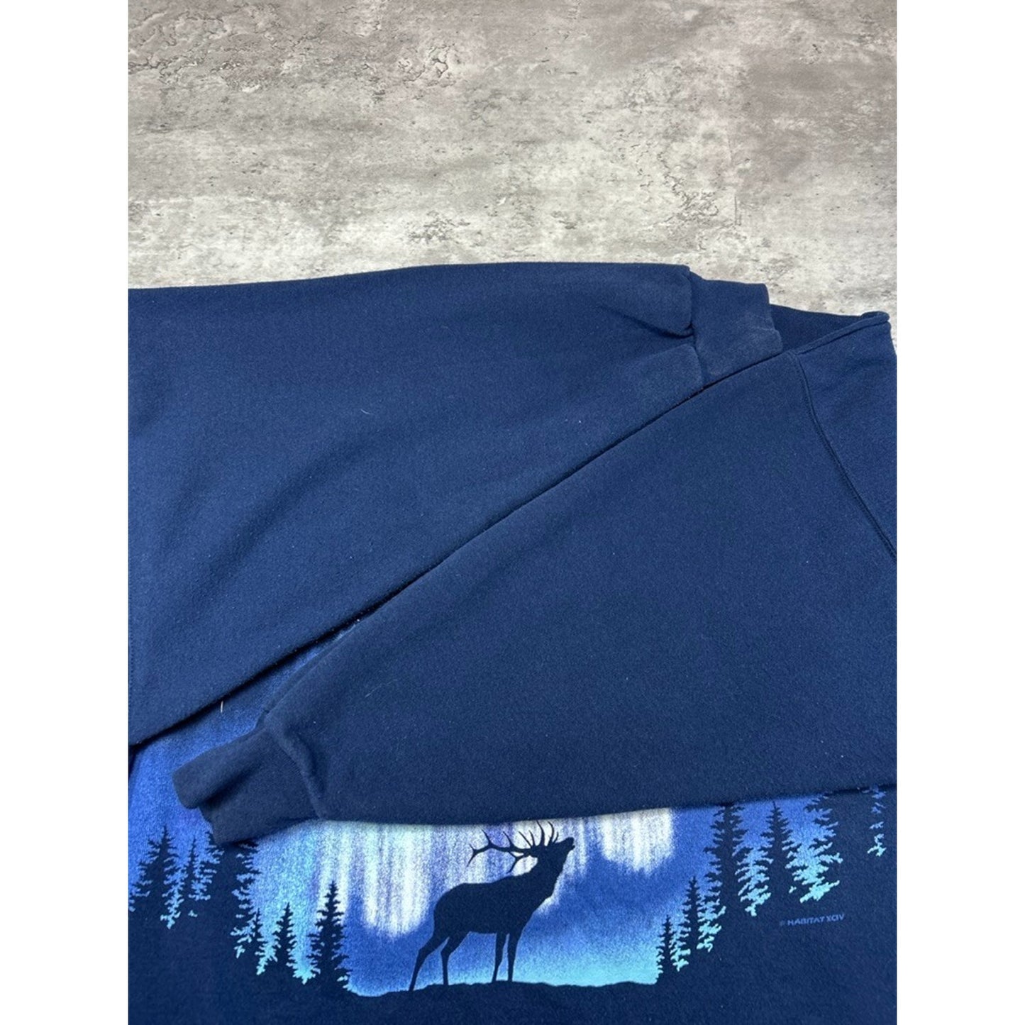 Vintage 90s Rocky Mountains Nature All Over Print Destination Sweatshirt Size XXL