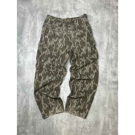 Vintage Mossy Oak Apparel Tree Camo Hunting Cargo Pants Size 36