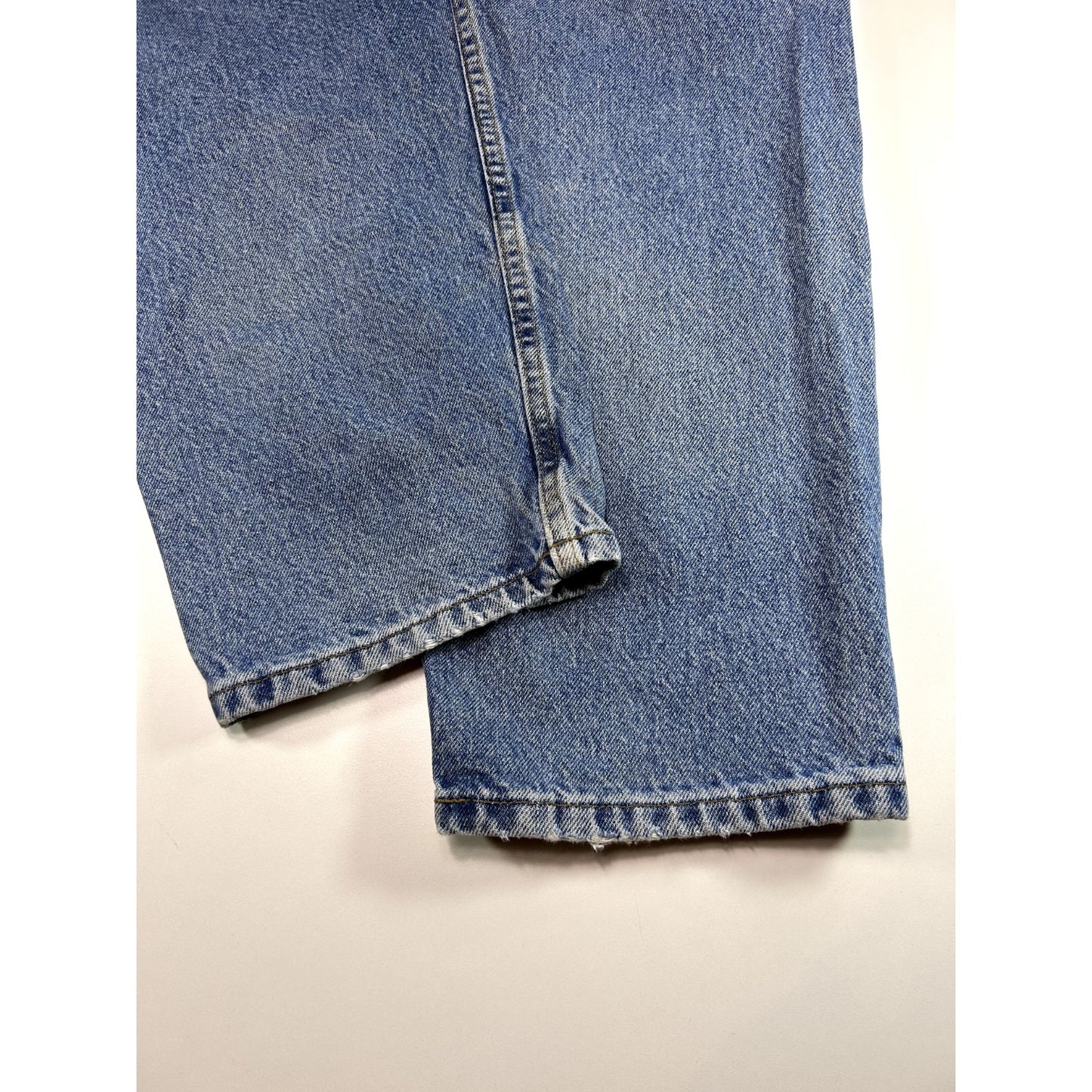 Vintage Carhartt Light Wash Denim Workwear Pants Size 38 Blue
