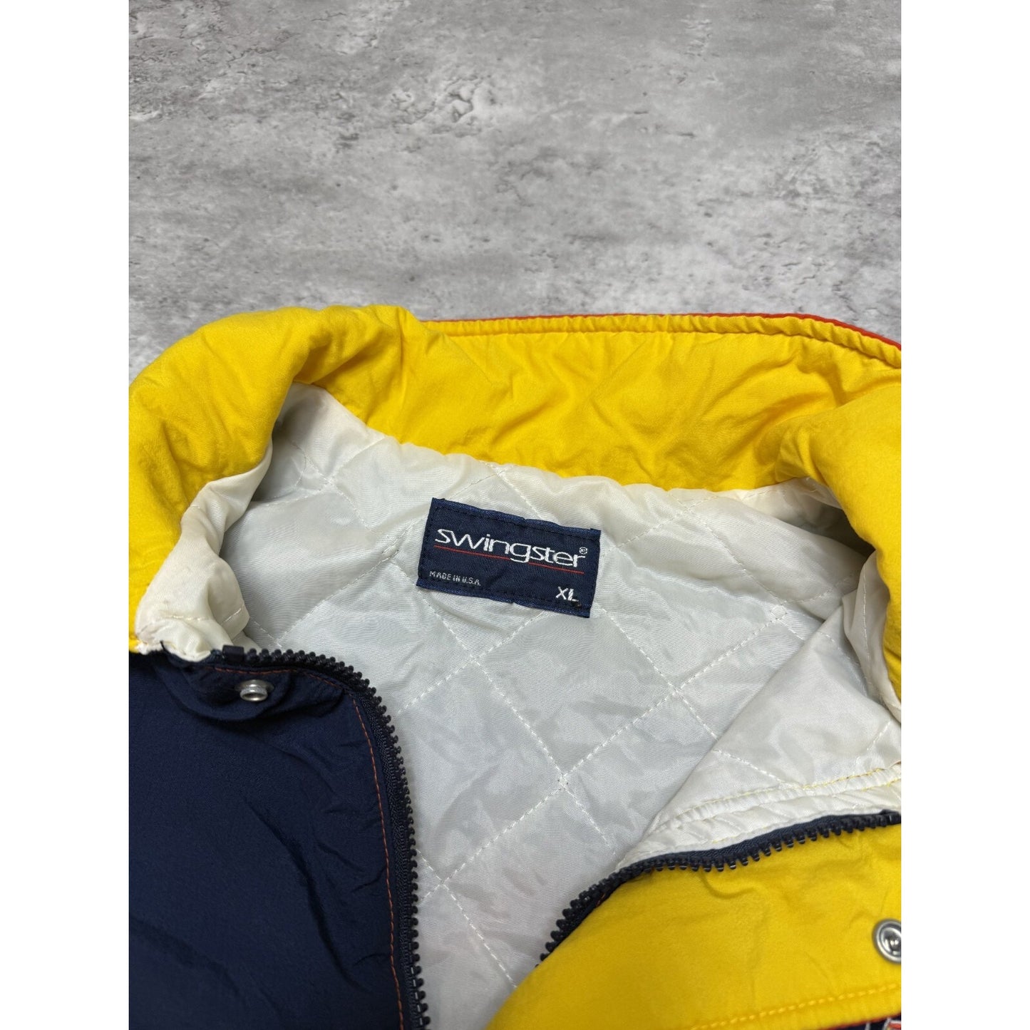 Vintage 1997 Tide Racing Team 10 Year Anniversary Embroidered Jacket Size XL
