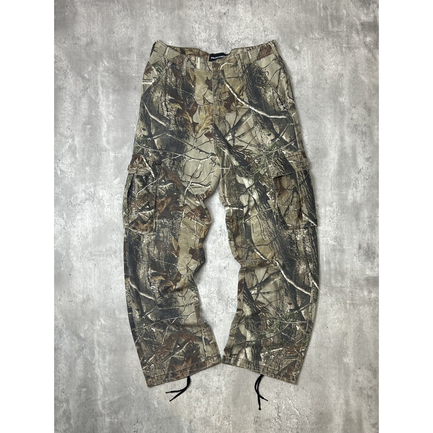 Vintage Realtree AP Tree Camo Hunting Cargo Pants Size 34