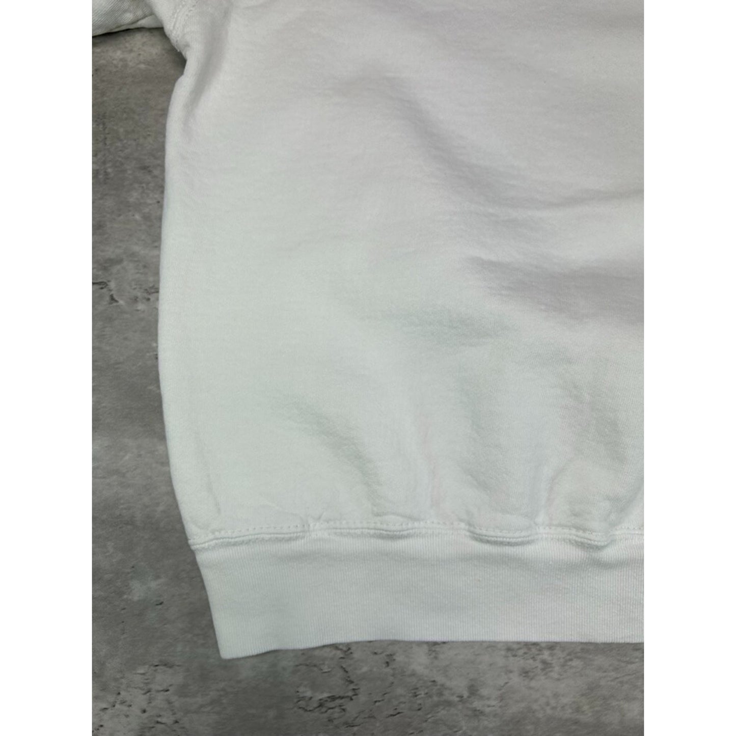 Vintage 90s Polaris Big Spellout Graphic Pullover Sweatshirt Size XL White
