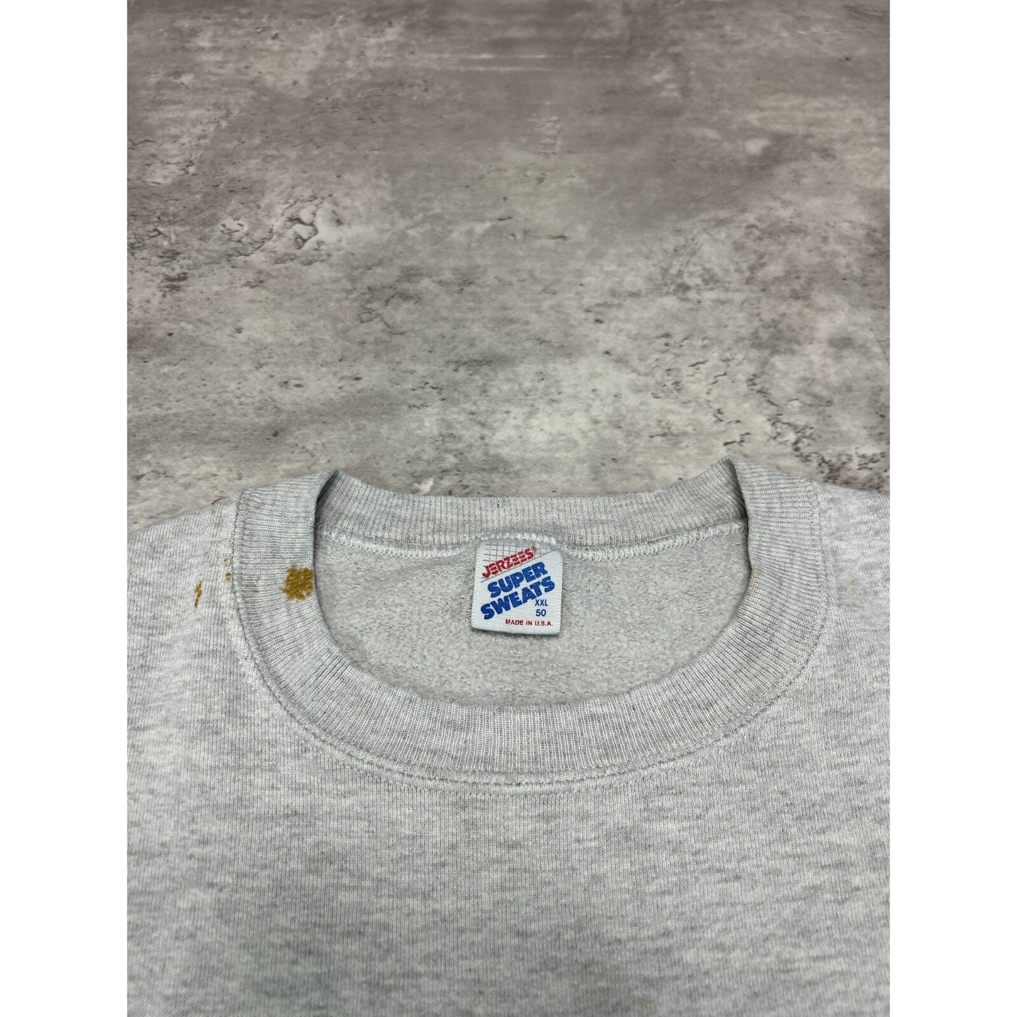 Vintage Butler University NCAA Collegiate Arc Spellout Pullover Sweatshirt Size XXL Gray
