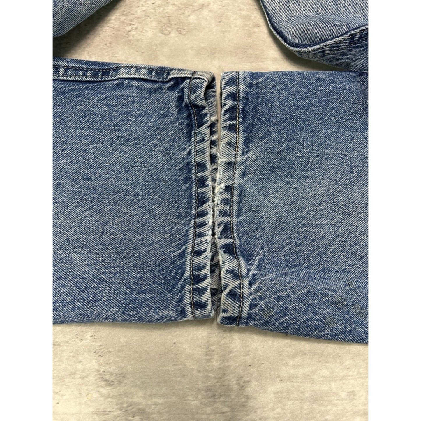 Vintage Wrangler Authentics Medium Wash Denim Pants Size 35 Blue