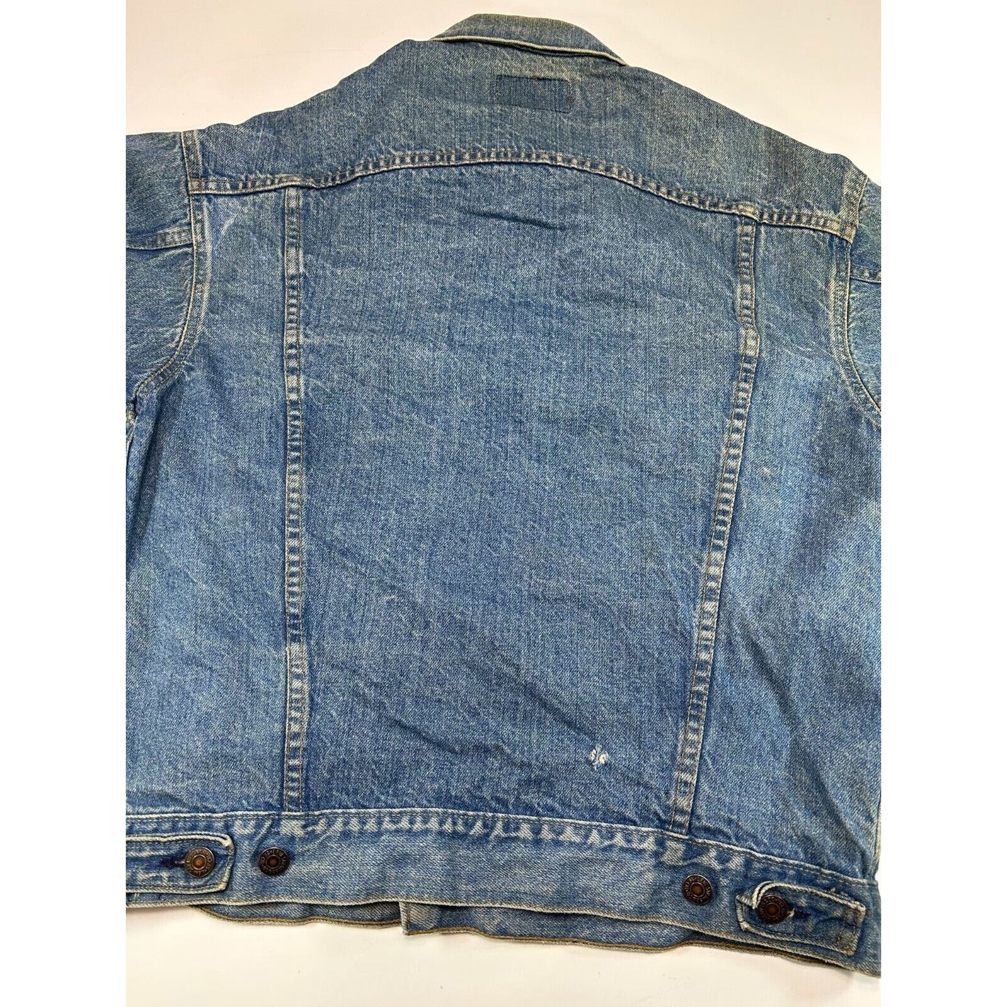 Vintage 90s Levis Red Tab Medium Wash Denim Type 3 Jacket Size Medium
