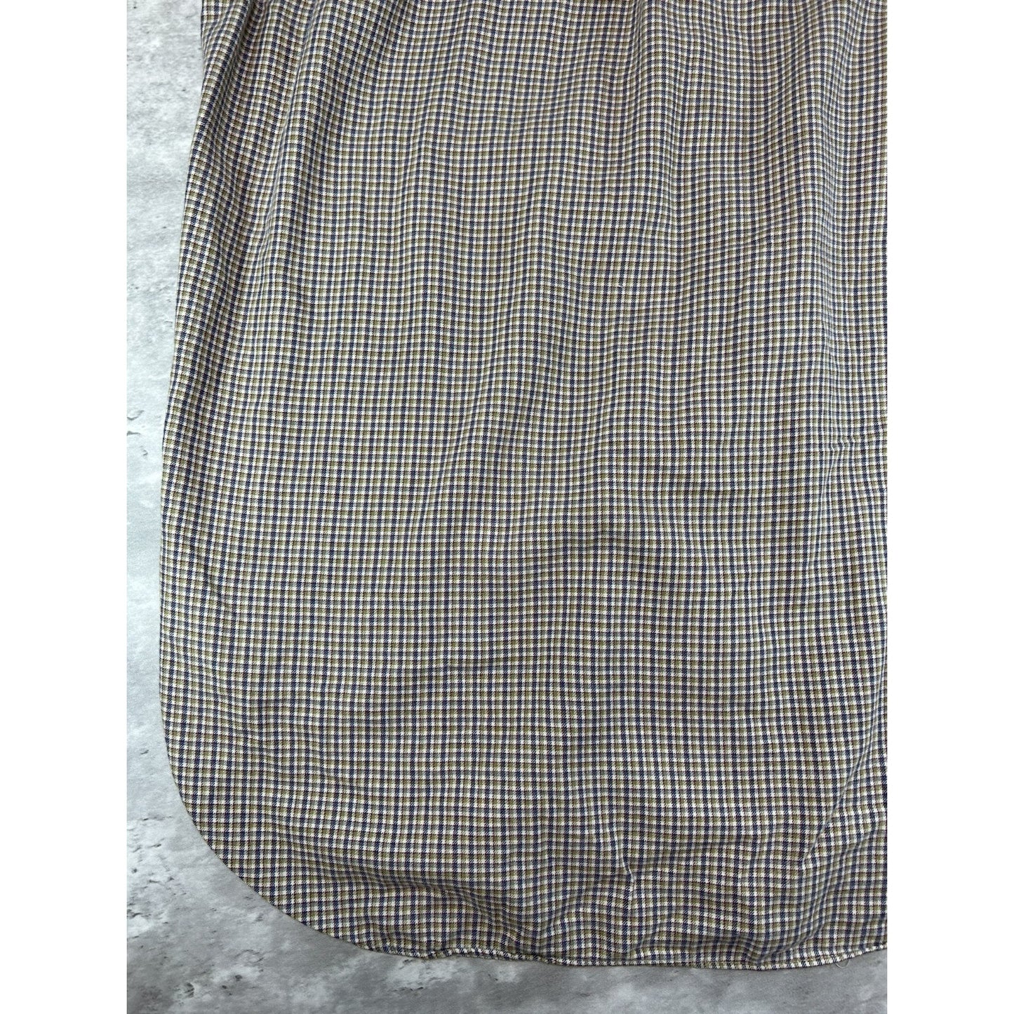 Vintage Polo Ralph Lauren Plaid Print Long Sleeve Button Up Shirt Size XL