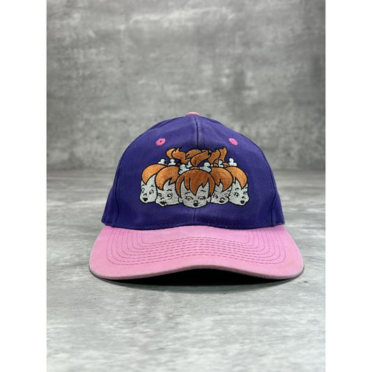 Vintage 1995 The Flintstones Pebbles Embroidered Tv Show Promo Snapback Hat OSFA