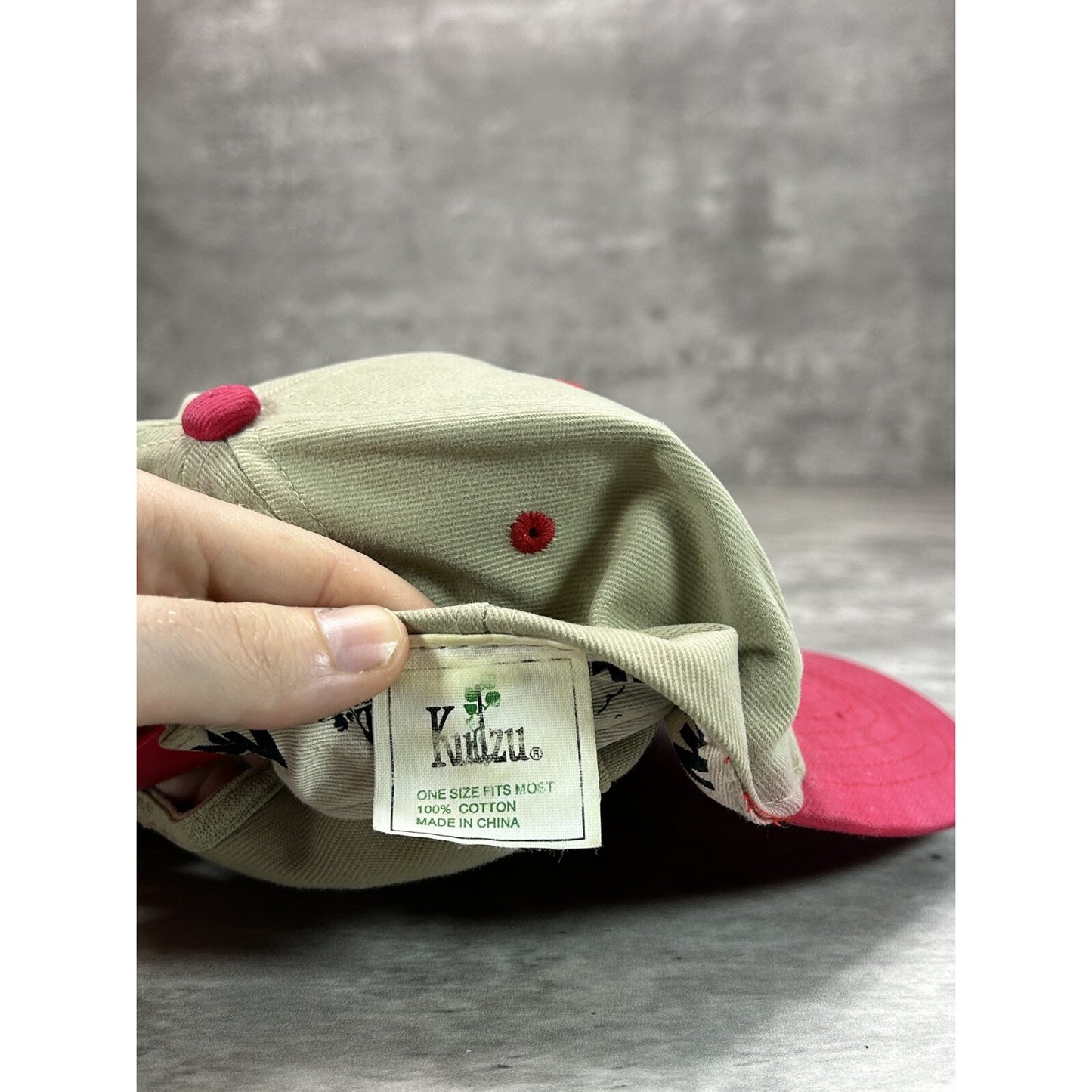 Vintage 90s Northland Fishing Tackle Embroidered Spellout Snapback Hat OSFA