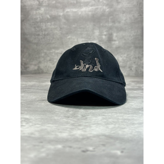 Vintage Y2K Blind Skateboards Embroidered Reaper Spellout Flex Fit Hat Small