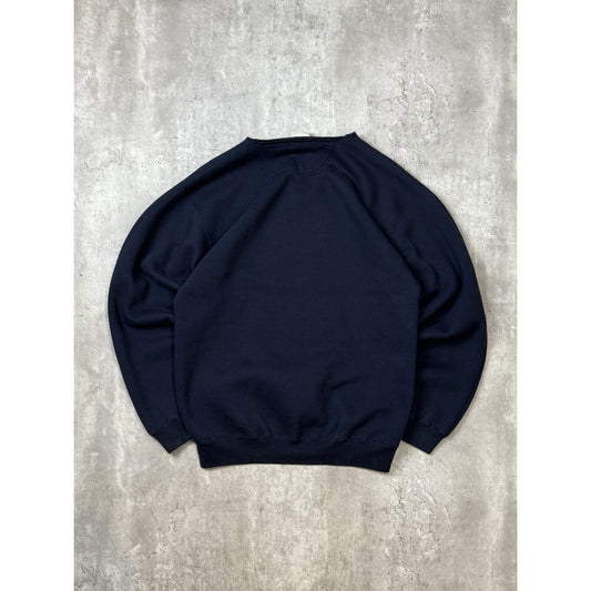 Vintage 90s Columbus Blue Jackets NHL Embroidered Logo Sweatshirt Size Medium