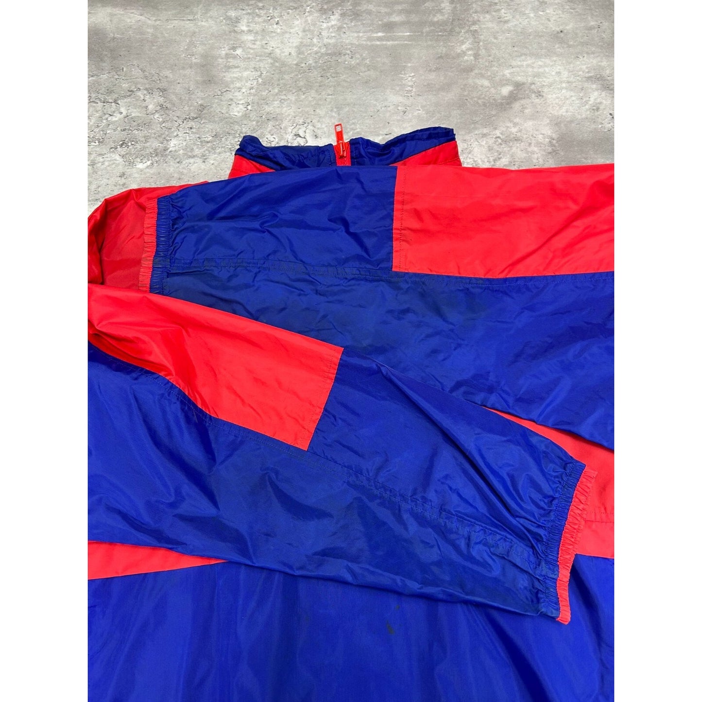 Vintage 80s/90s Umbro Graphic Spellout Nylon Windbreaker Jacket Size Large