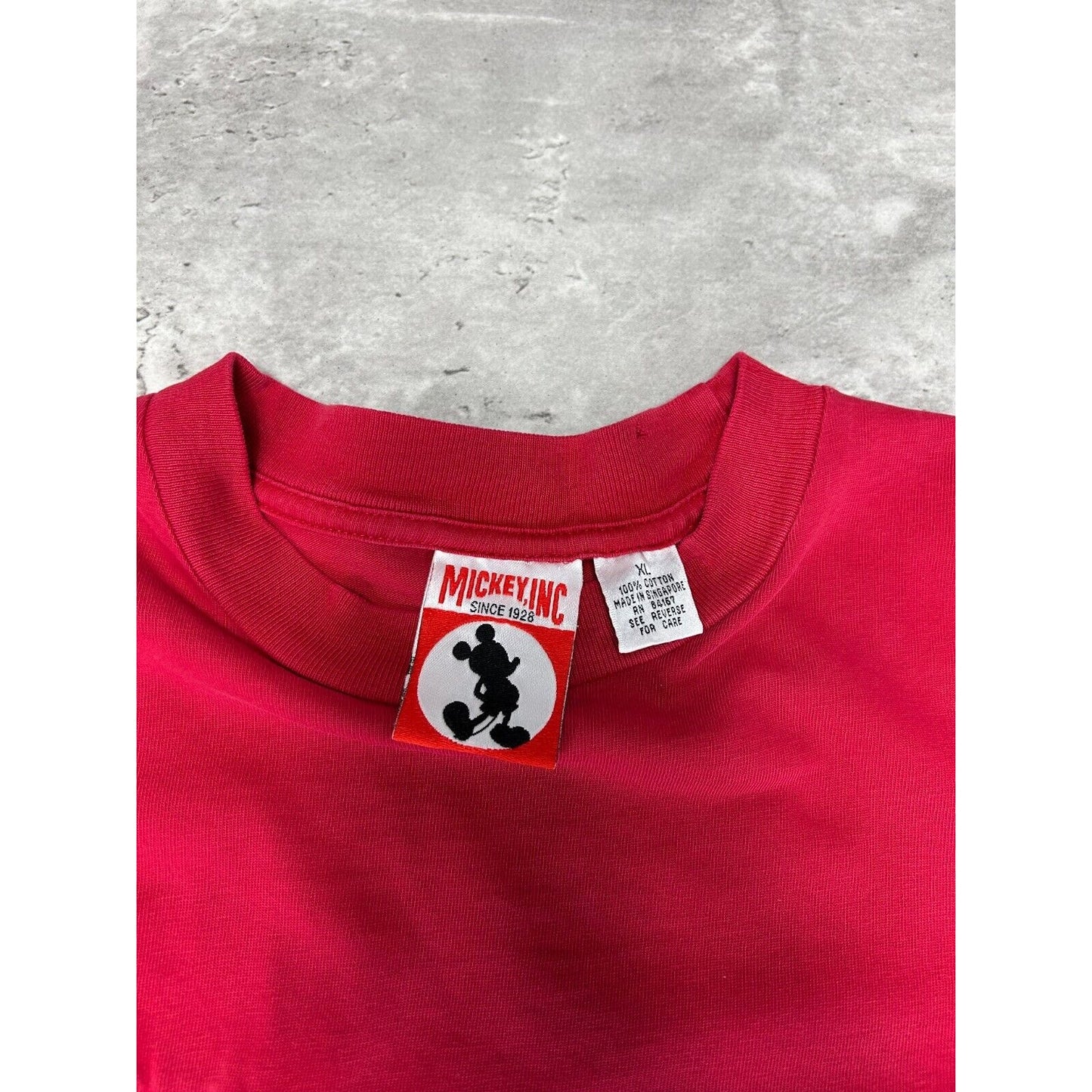 Vintage Disney Mickey And Pluto Dog Gone Cartoon Long Sleeve T-Shirt Size XL