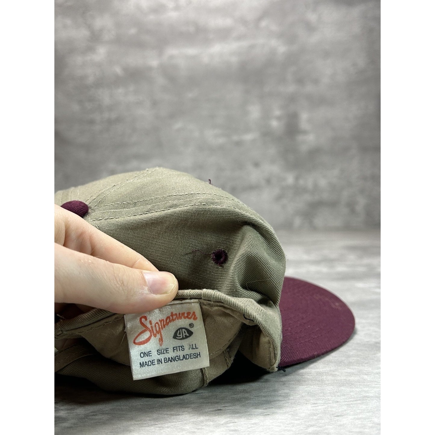 Vintage 90s Minnesota Golden Gophers NCAA Embroidered Snapback Hat OSFA