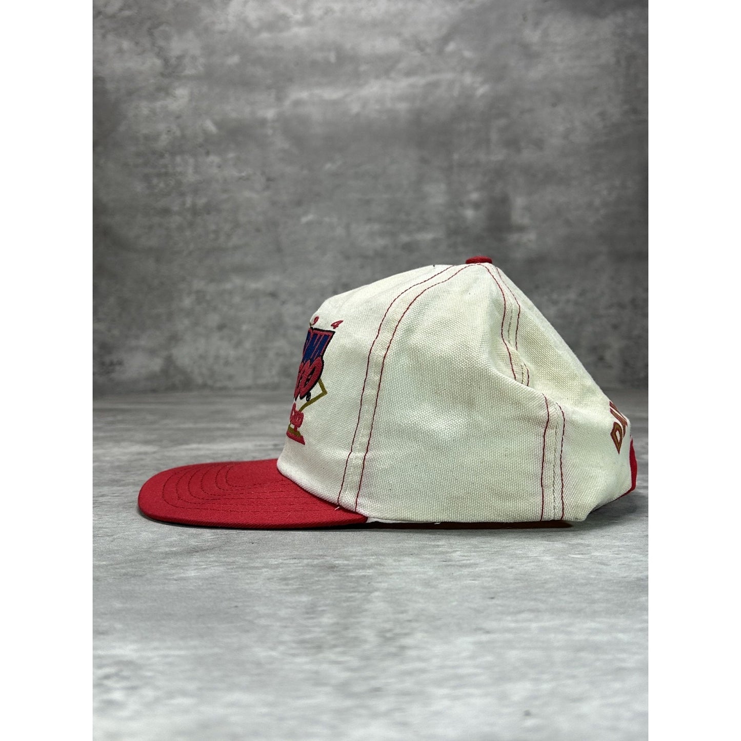 Vintage 1994 Daytona 500 Winston Cup Nascar Graphic Spellout Snapback Hat OSFA
